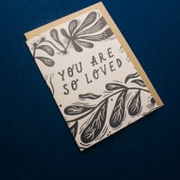 Image 3 of * NEW * "You Are So Loved" Card by Lauren Marina