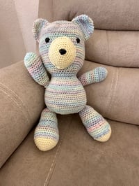 Image 1 of Pastella the Pastel Teddy Bear