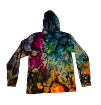 Image of Medium Reverse Rainbow Hoodie