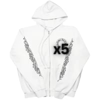 CH hoodie white BULK x5