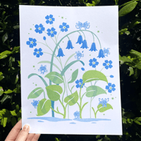 Garden - Riso Print