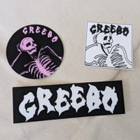 Image 1 of Pack of 3 GREEBO Stickers