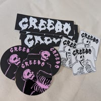 Image 3 of Pack of 3 GREEBO Stickers