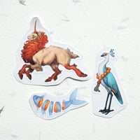 Image 1 of zwierzątka / creatures stickers