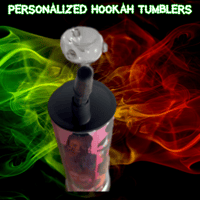 Image 1 of Personalized Hookah Tumbler 