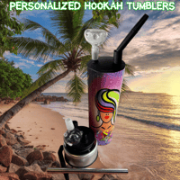 Image 6 of Personalized Hookah Tumbler 