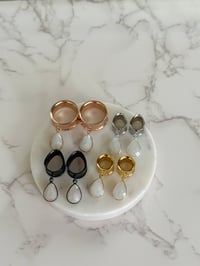 Image 3 of Rainbow Moonstone Angel Tears (Gold)