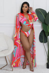 Image 3 of Cabos 3 Piece Swimsuit Set