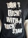 Image of Vains of Jenna "Don't F#@k With A Rock Star" Men's Tour T-Shirt (S-2XL)