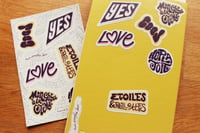 Image 1 of Planche de Stickers - Mes Doodles Doux