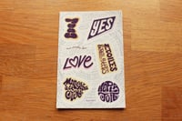 Image 2 of Planche de Stickers - Mes Doodles Doux