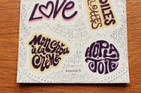 Image 5 of Planche de Stickers - Mes Doodles Doux