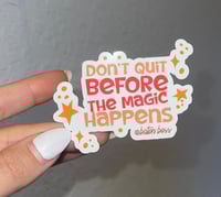 Image 2 of Don't Quit sticker