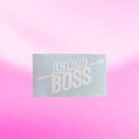 Image 1 of BATON BOSS CAR DECAL