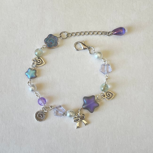 'midnight sky' coraline inspired bracelet