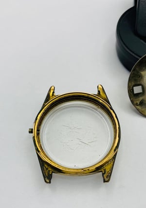 Image of gold plated Omega seamaster 1960's/70's gents watch Case/Dial,used,ref#(om-52)