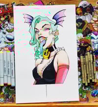 MORRIGAN ORIGINAL ART SIGNED 