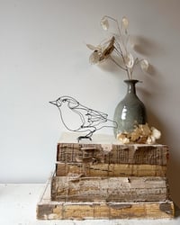 Image 2 of Wire robin Sculpture
