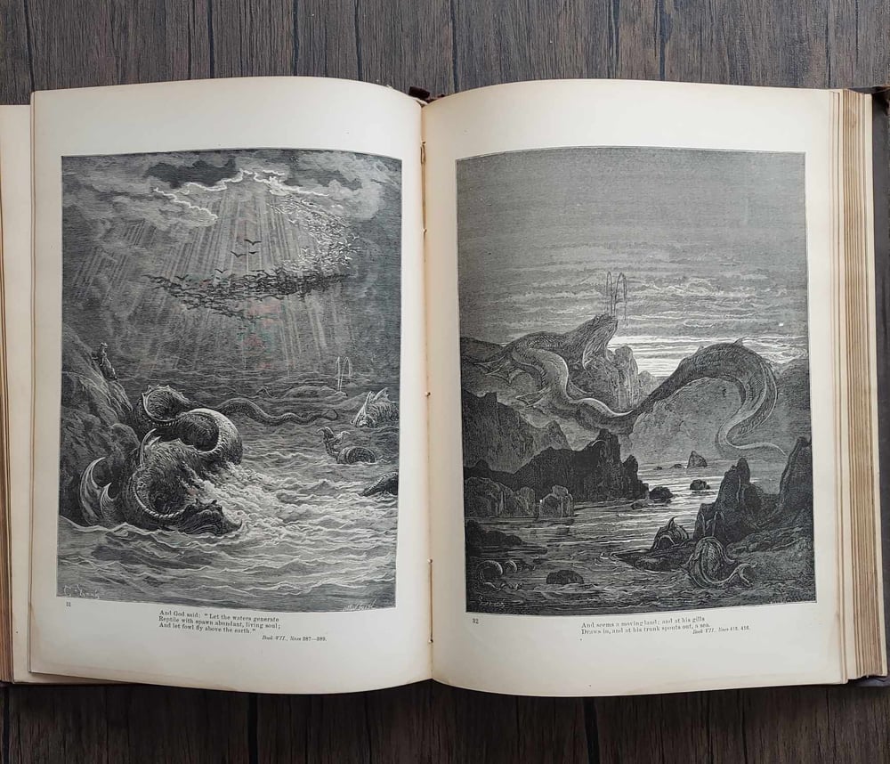 Milton's Paradise Lost - Illustrated by Gustave Dore (1892)