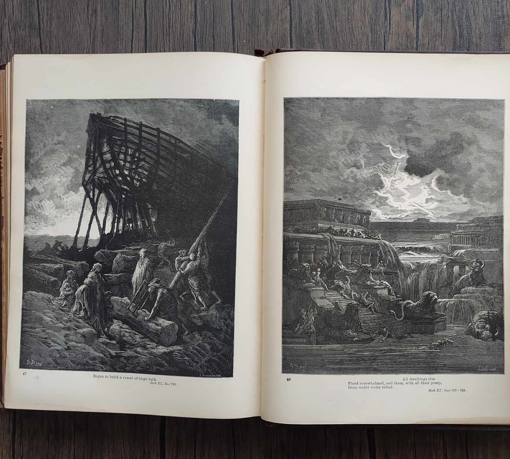 Milton's Paradise Lost - Illustrated by Gustave Dore (1892)