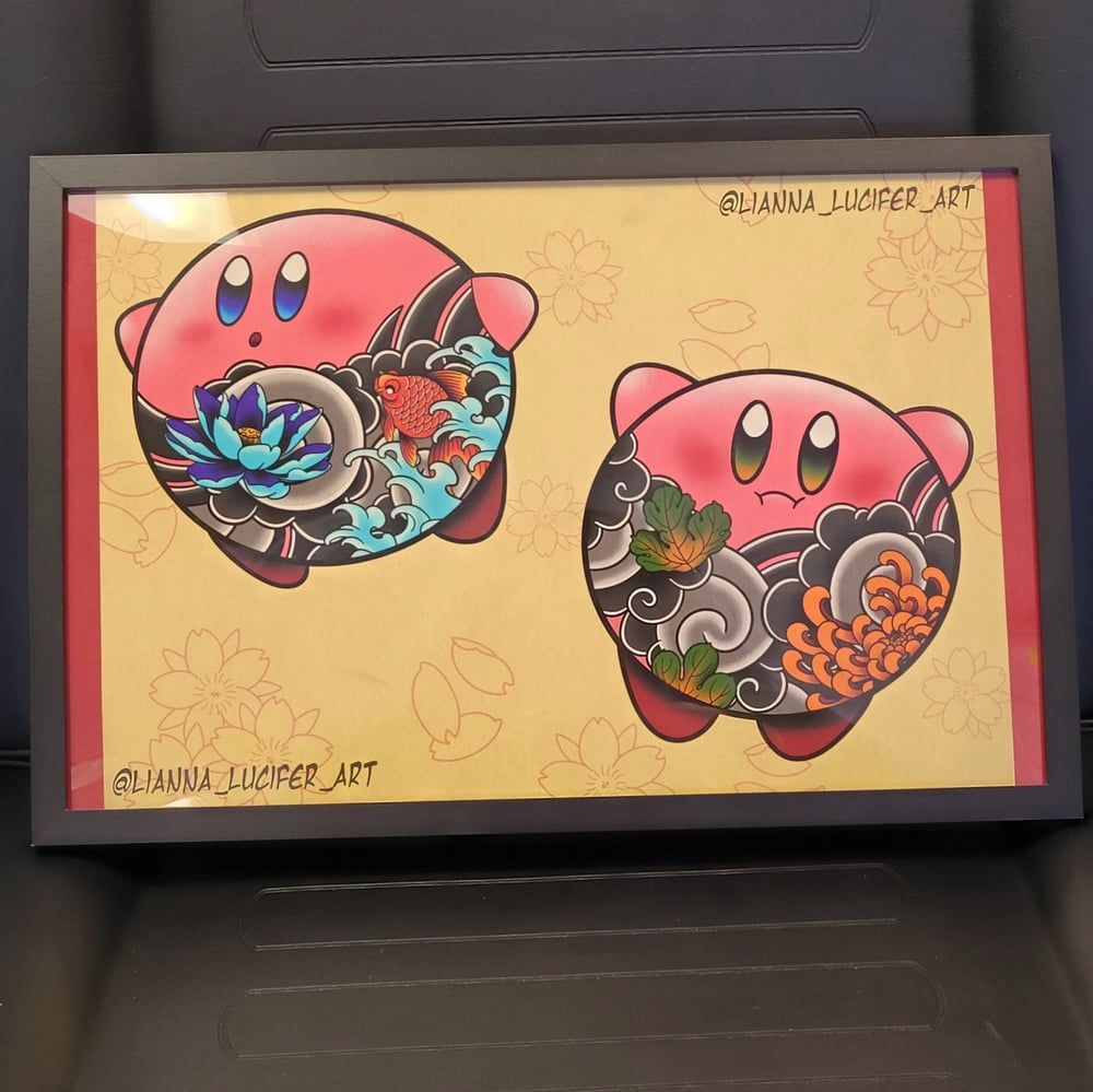 Image of Tattooed Kirby Print-ONLY 3 LEFT