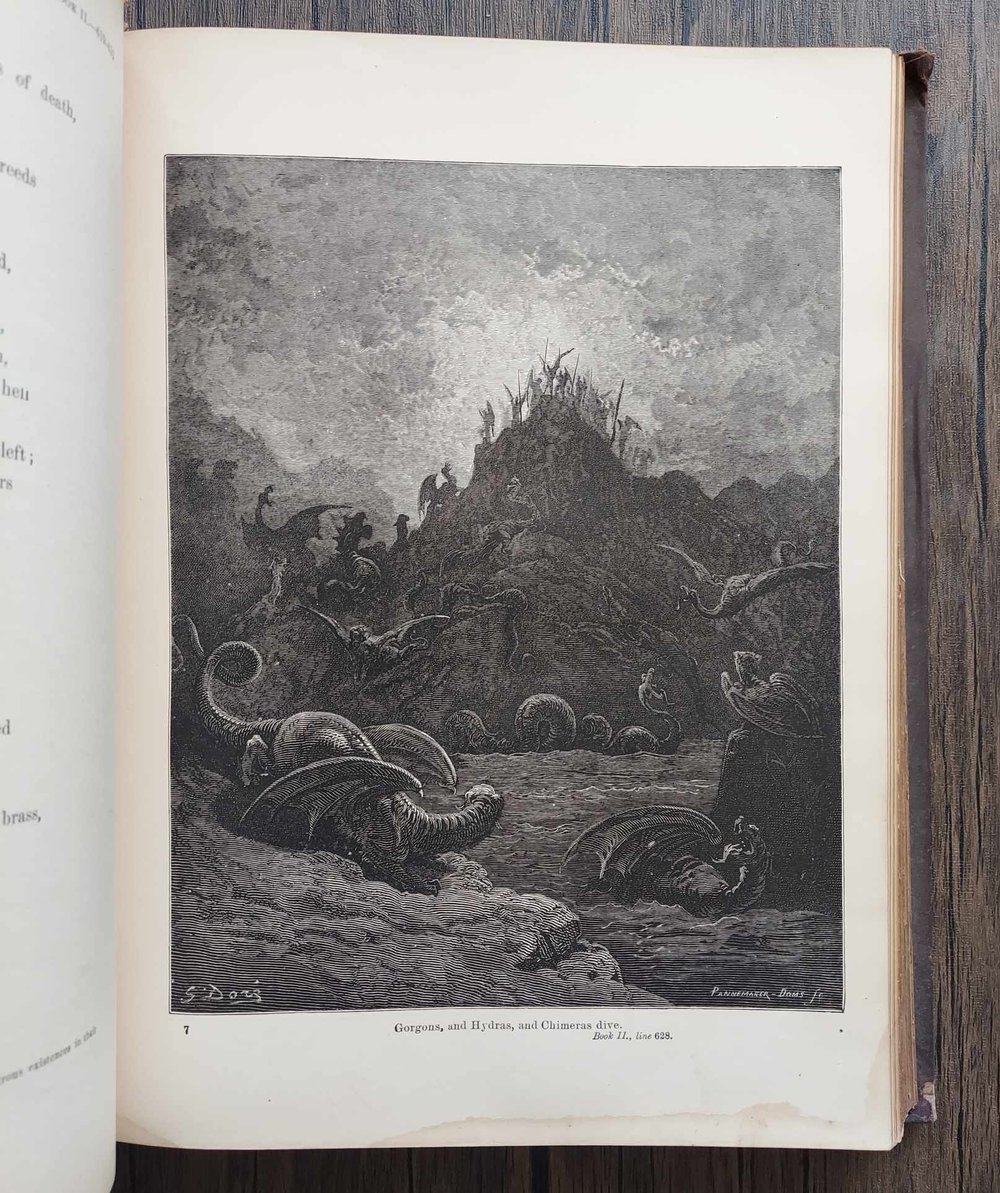 Milton's Paradise Lost - Illustrated by Gustave Dore (1892)