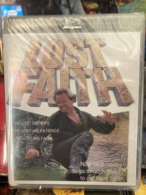 Image of Lost Faith (1992) Blu-Ray with signed director Joel D. Wynkoop slipcover SOV limited edition