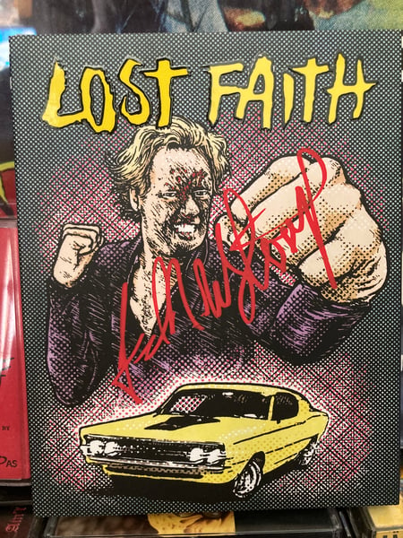 Image of Lost Faith (1992) Blu-Ray with signed director Joel D. Wynkoop slipcover SOV limited edition