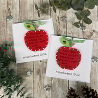 Image 3 of Thank you card (apple)