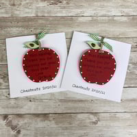 Image 7 of Thank you card (apple)