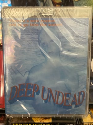Image of Deep Undead (2005) Blu-Ray with signed director Dave Castiglione slipcover SOV limited edition