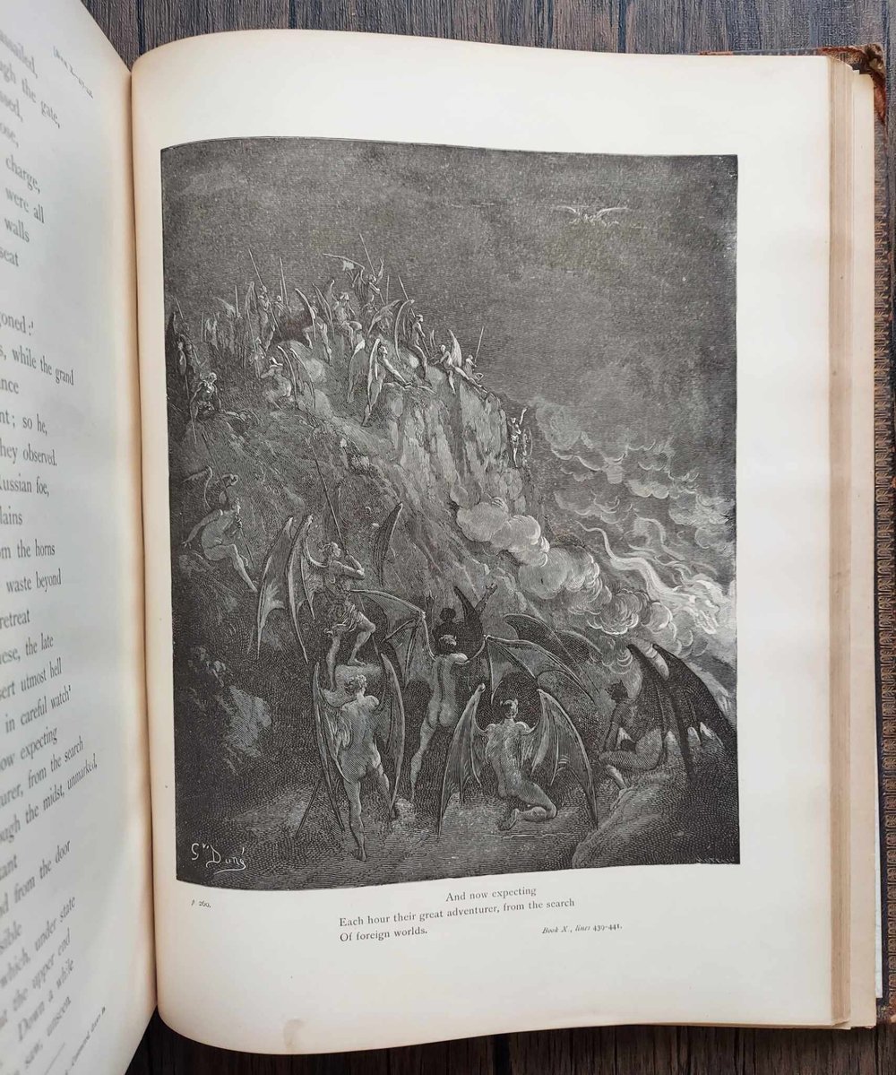 Milton's Paradise Lost - Illustrated by Gustave Dore (c.1884)