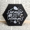 Curiouser & Curiouser - Bookish Patch / Badge