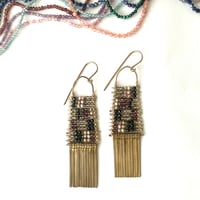 Image 2 of Abstract Colorblock Demimonde Earrings