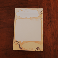 Image of Nuggie Daily Planner Notepad