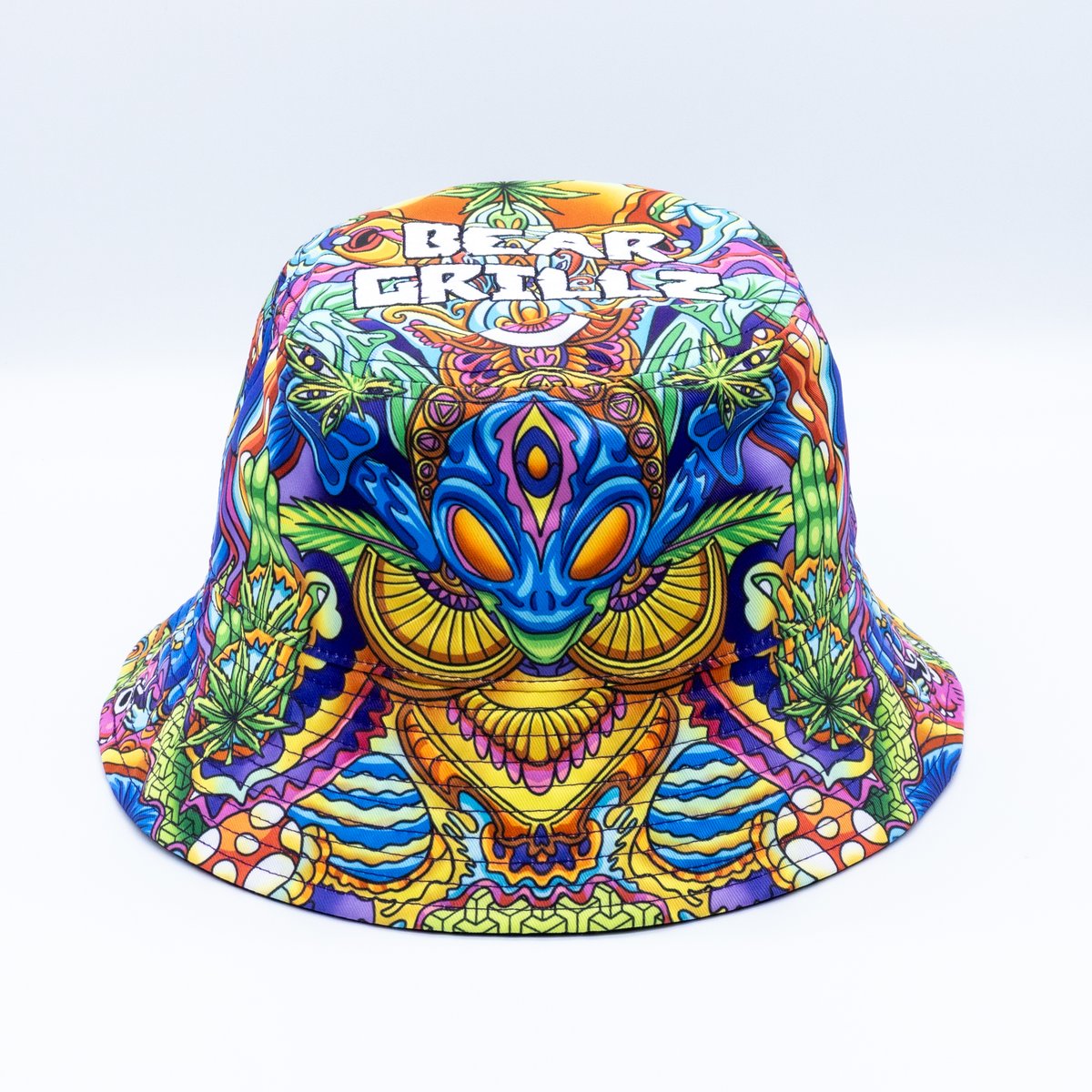 [ LMC]★BEAR CREST ROUND BUCKET HAT LMC
