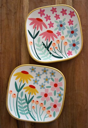 Image of PLATO DE CERÁMICA PINTADO A MANO - 65