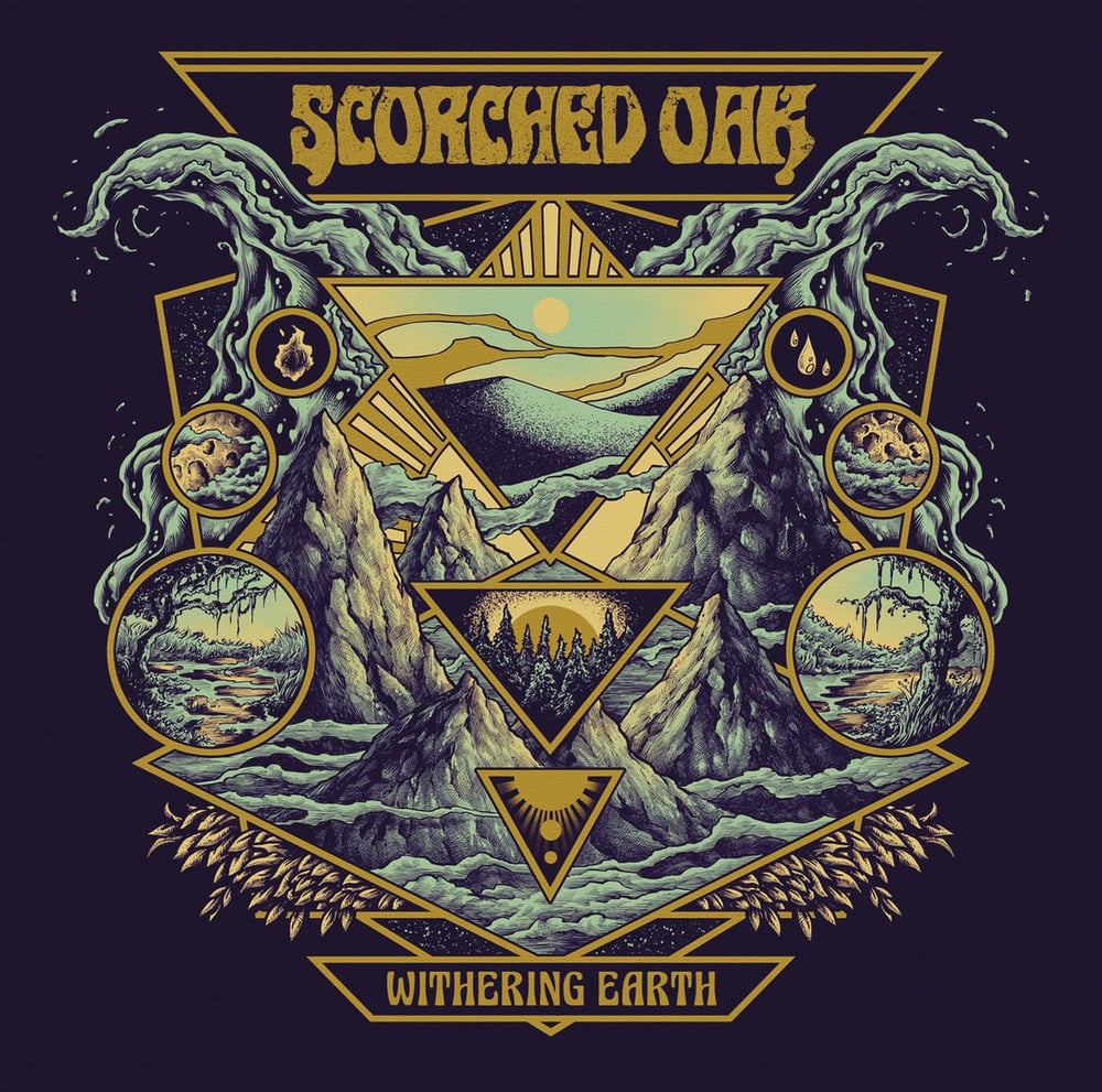 Image of Scorched Oak - Withering Earth Vinyl LP