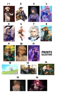 Image 2 of [PRE-ORDER] A4 PRINTS