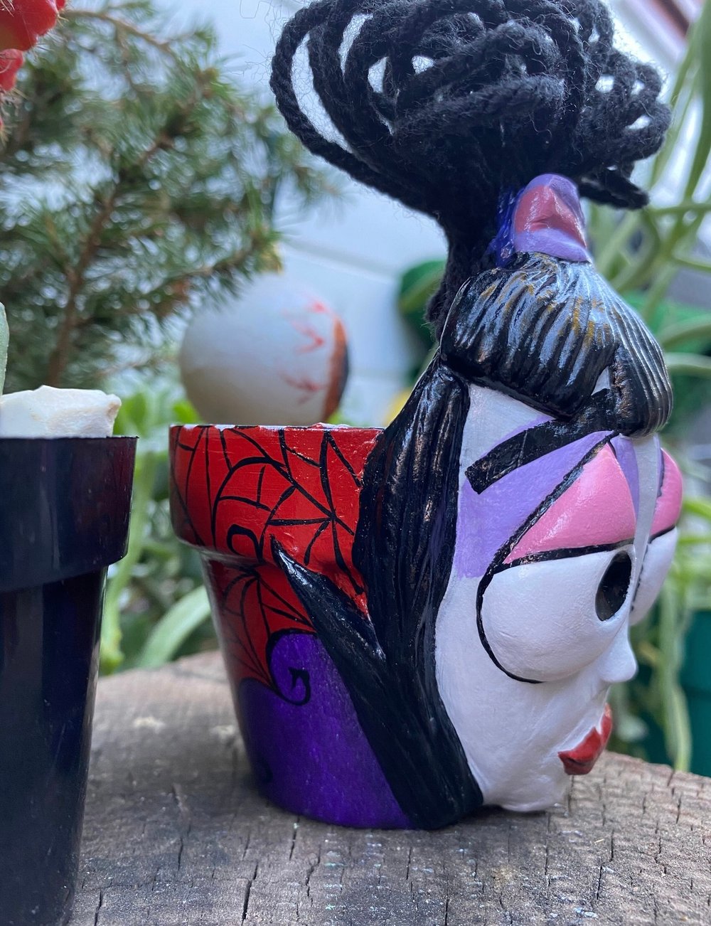 Image of Cartoon Miss Deetz (Indoor Planter)