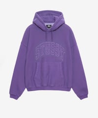 Image 1 of STUSSY_EMBROIDERED RELAXED HOODIE :::PURPLE:::