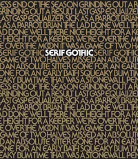 Image 4 of Team ITC Serif Gothic 1972