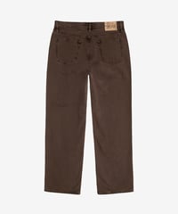 Image 1 of STUSSY_CLASSIC JEAN WASHED CANVAS :::BROWN:::