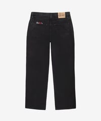 Image 1 of STUSSY_CLASSIC JEAN WASHED CANVAS :::BLACK:::