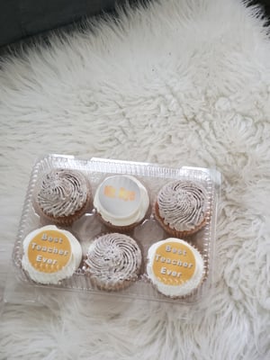 Image of Custom teacher's appreciation cupcakes