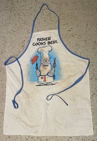 Image 1 of Father DID Cook Best Vintage Apron