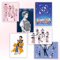 Image 1 of A5 SKZ Prints