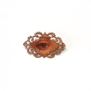 Image of Lovers Eye Brooch #1