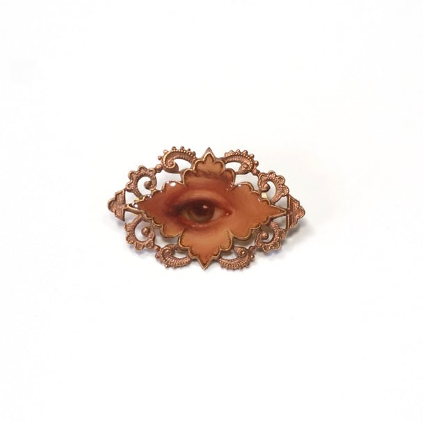Image of Lovers Eye Brooch #1