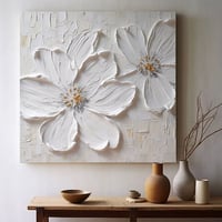 Floral Textured Art - 'Floral Spendor' 